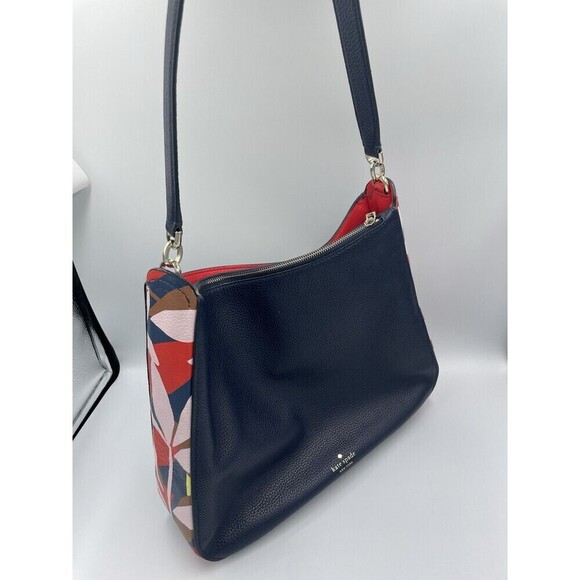 Kate Spade Kailee Medium Double Compartment Shoulder Bag tropical Summer Spring - Picture 14 of 16